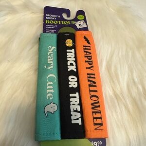 🧡10/$10 Halloween Dog Collar Set - Blue, Black, Orange